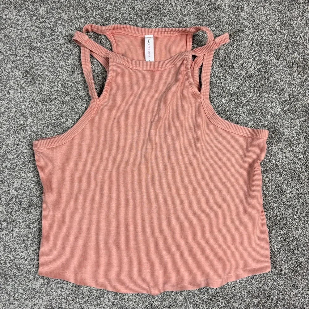 Daily Practice Ribbed Tank Top Size L - Picture 2 of 6